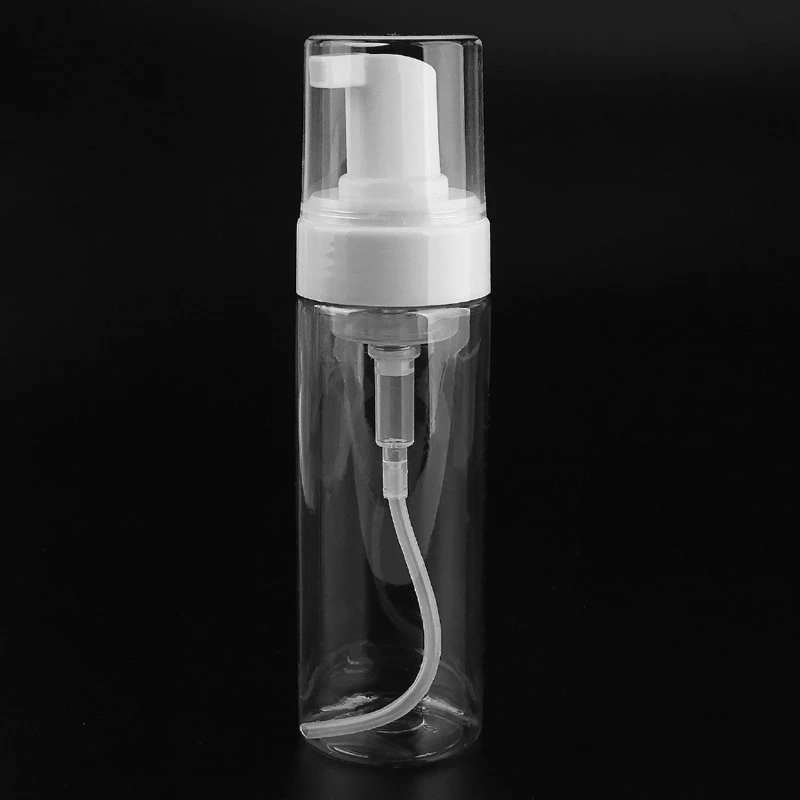 [พร้อมส่ง กทม] ขวดปั๊มโฟม มูส ฟองโฟม 200 ml. เพ็ท PET ฝาครอบขาวใส