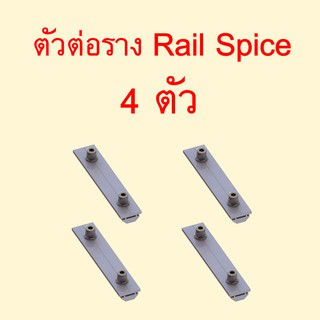 ตัวต่อเชื่อมรางอลูมิเนียมในงานโซล่าเซลล์ Rail Splice Connector แพ็ค 4 ตัว