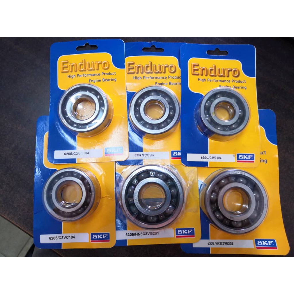 แบริ่ง SKF Enduro C3 6305 6205 6304