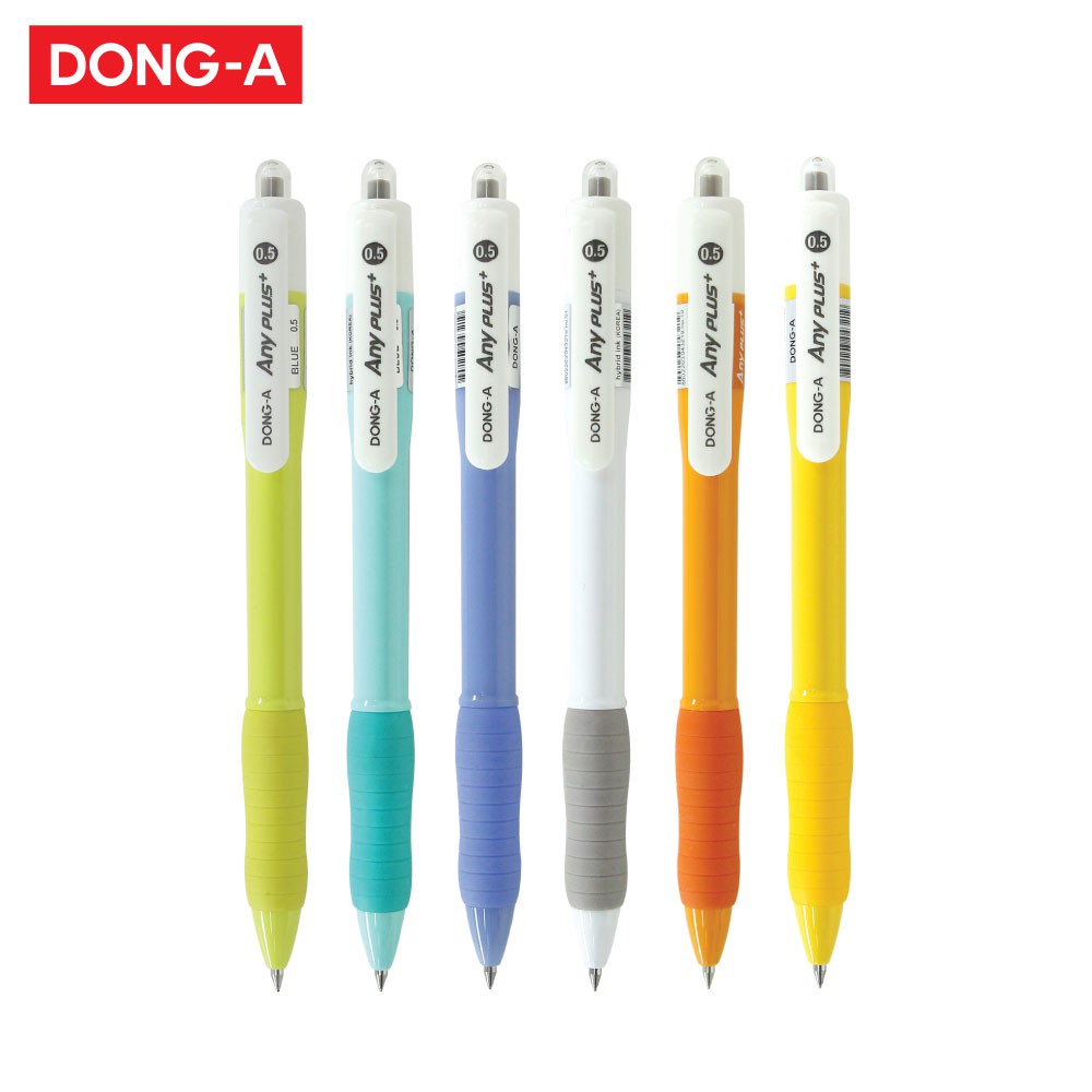 DONG-A (ดองอา) ปากกาลูกลื่นเจล 0.5mm ราคาต่อ 1ชิ้น รหัส ANYPLUS