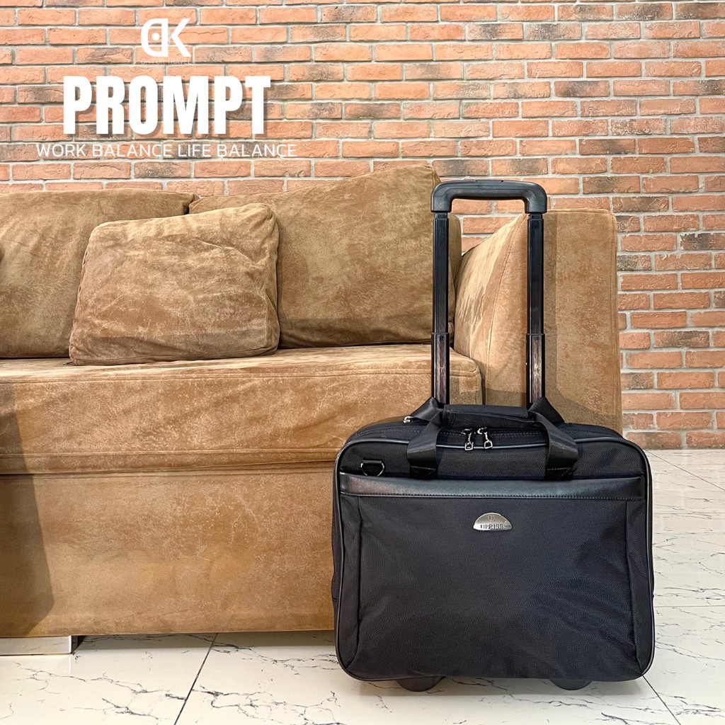 🇹🇭ไทย🇹🇭 กระเป๋าเอกสาร ใส่คอม notenook LAPTOP แบบบาง มีล้อลาก มีสายสะพายไหล่