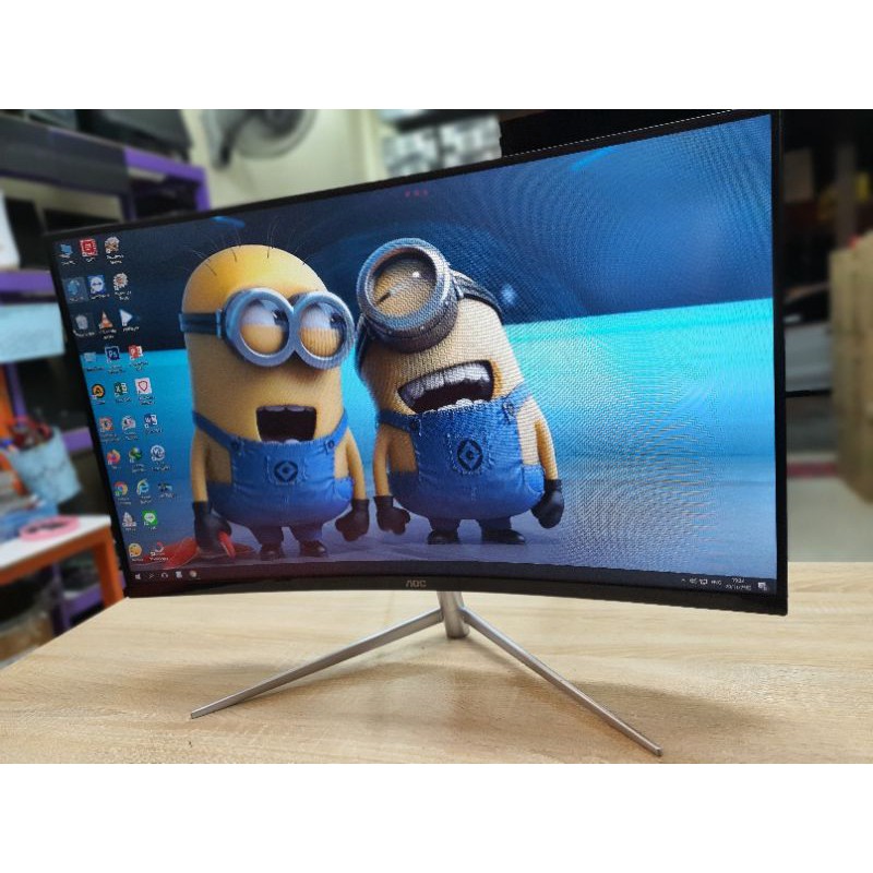 จอคอม monitor AOC 32 นิ้ว จอโค้ง
