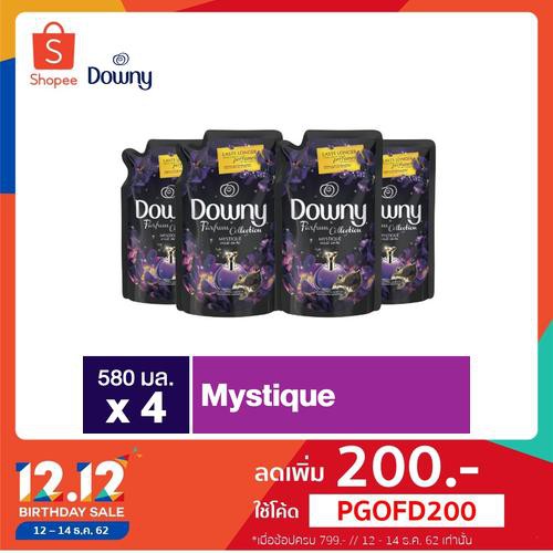 Downy® ดาวน์นี่ มิส-ทีค น้ำยาปรับผ้านุ่ม Parfum Collection 560 มลx4 p&g