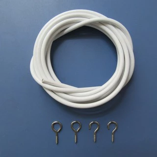 i2shop "พร้อมส่ง" ลวดผ้าม่าน ลวดสลิง สายใส่ผ้าม่าน ลวดแขวนผ้าม่าน ( 1 เมตร - 5 เมตร)