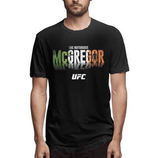 เสื้อยืดพิมพ์ลายแฟชั่น พร้อมส่ง ขายดี เสื้อยืดคอกลม ผ้าฝ้าย พิมพ์ลาย Conor The Notorious Mcgregor Shadow สําหรับเพื่อน P