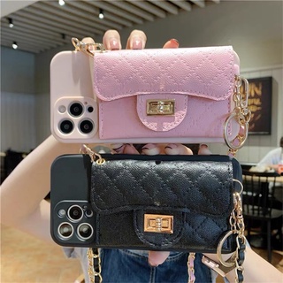 VIVO V21 V21E Y51 2020 V20 Y69 Y50 Y30 Y30i Y20 Y20i Y12S V17 V19 V17Pro V15 V15Pro S1 S1Pro V11 V11Pro V11i NEX3 Z1Pro X30 X30Pro Phone Case Fashion Classic Leather Coin Purse Card Bag TPU Soft Cover กรณีศึกษา