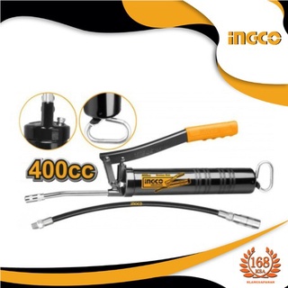 INGCO # GRG015001 กระบอกอัดจารบี 400 ซีซี สายอ่อน+สายแข็ง รุ่นงานหนัก GRG015001 14 ออนซ์