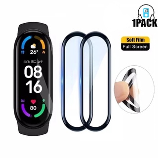 สําหรับ Xiaomi Mi Band 7 NFC กระจกป้องกันสายรัดข้อมืออัจฉริยะ ป้องกันหน้าจอ ฟิล์มนิ่ม