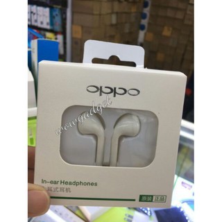 หูฟังOppo คุณภาพเสียงดีแจ็คกลมหูกลม