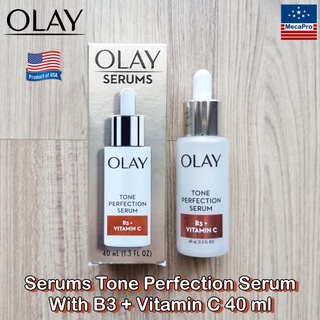 Olay® Serums Tone Perfection Serum With B3 + Vitamin C 40 ml โอเลย์ เซรั่ม วิตามินบี 3 + วิตามินซี