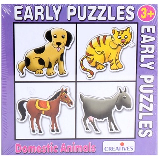 Early Puzzles – Domestic Animals จิ๊กซอว์เด็ก 3 ขวบ