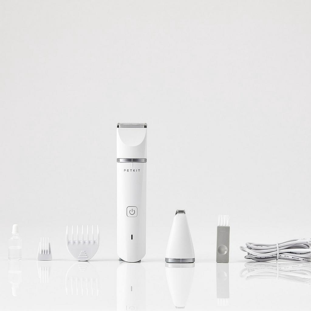 รุ่นใหม่ PETKIT TRIMMER PRO ปัตตาเลียนไร้สาย คมกริบ มี 2 หัว เปลี่ยนได้ ทั้งขนาดใหญ่และเล็ก ตัดซอกเท้าได้