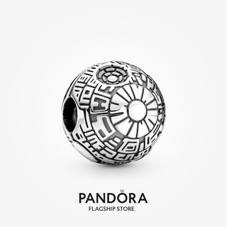 Pandora จี้รูป Star Wars DIY™ Death Star Clip Charm ของขวัญวันเกิด สําหรับสุภาพสตรี p825