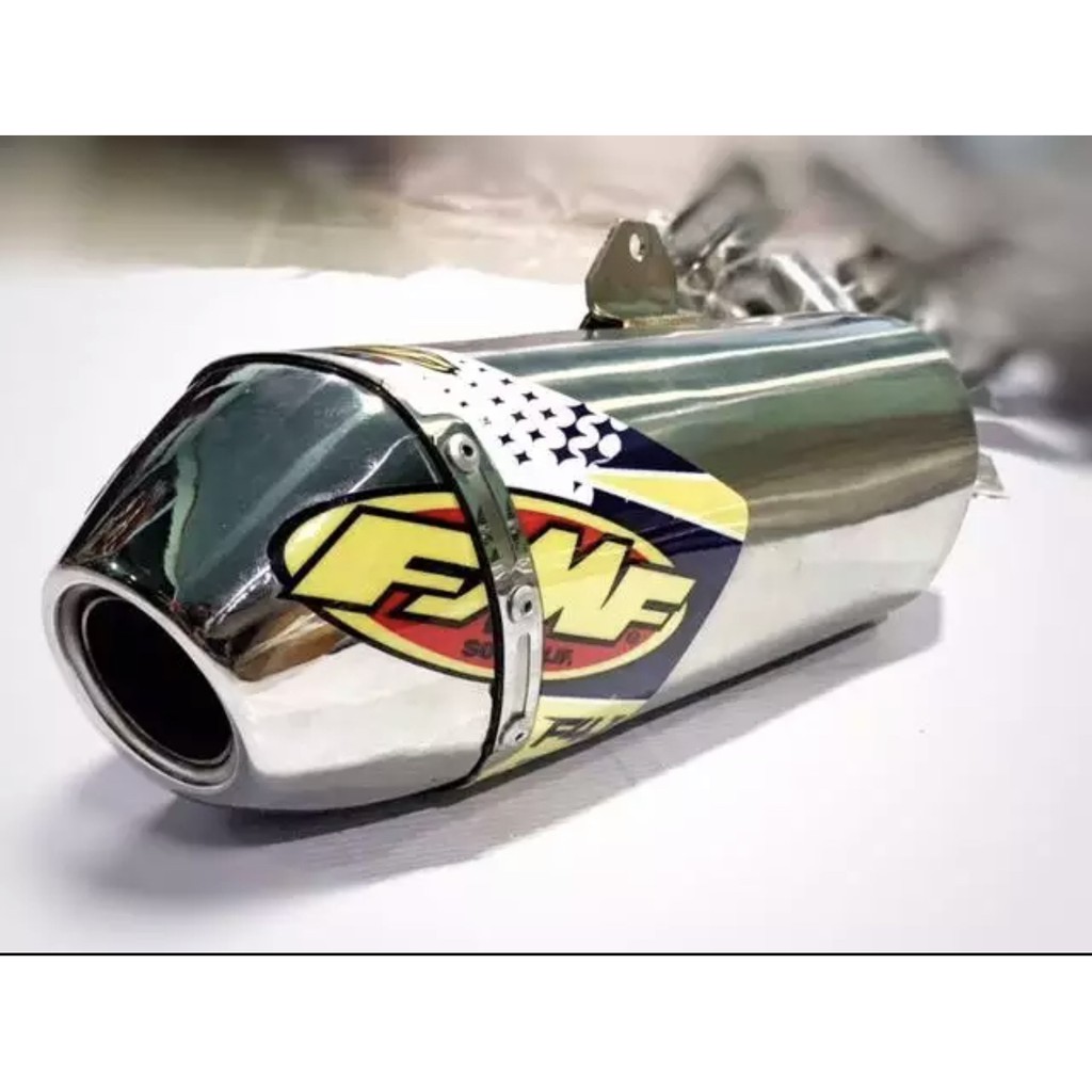 ปลายอย่างเดียว สีเงิน ท่อสูตร ท่อแต่ง ท่อวิบาก Exhaut สำเนาFMF HONDA CRF250L /M/RALLY CRF300, KAWASA