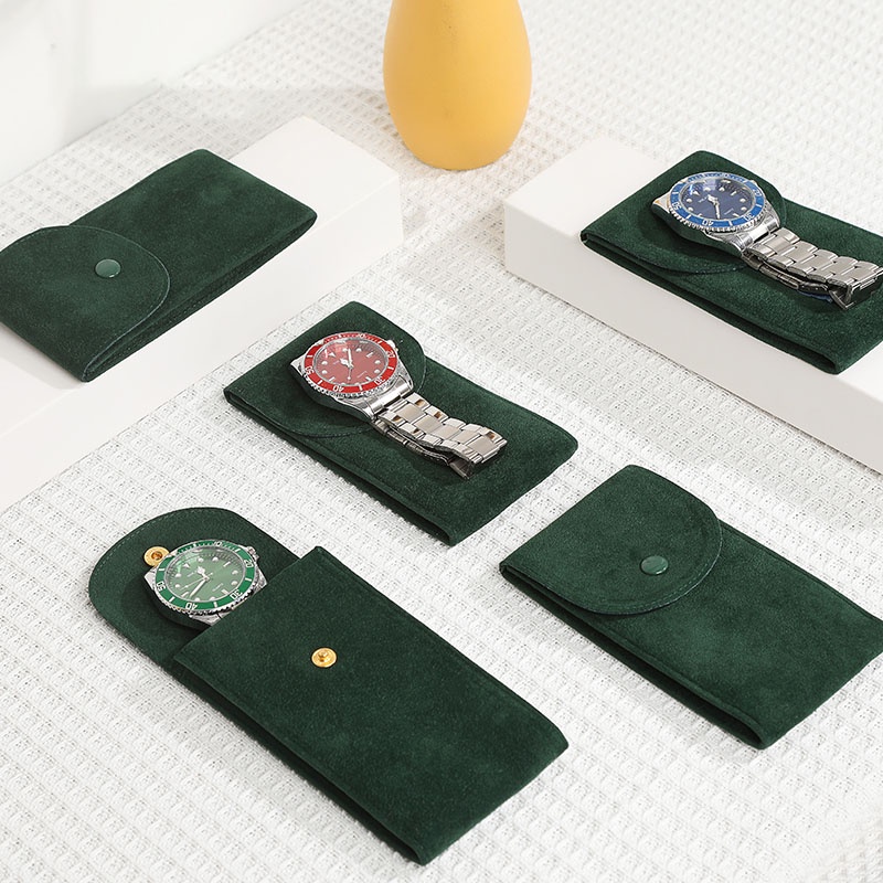 MELANCY brand new watch storage bag portable watch bag travel watch bag protection bag watch box storage box