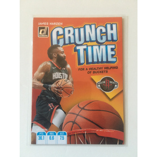 Panini Donruss Crunch Time James Harden, Russell Westbrook, Khawhi Leonard, Paul George