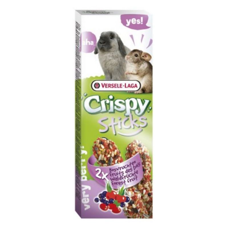 ขนมกระต่าย ขนมหนู Crispy Stick รสผลไม้รวม และรสเบอร์รี่รวม ขนาด 110 กรัม อาหารกระต่าย อาหารหนู ขนมแกสบี้ อาหารแกสบี้ - รูปที่ 3