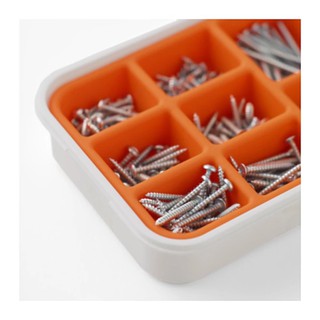 FIXA ชุดสกรูยึดไม้ 200 ชิ้น 200-piece wood screw set พร้อมกล่องใส่