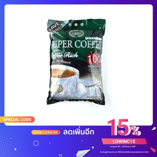 ซุปเปอร์ 3อิน1 คอฟฟี่ริช กาแฟปรุงสำเร็จ ชนิดผง 20 กรัม (100 ซอง)