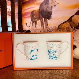 H home passe-passe zoo series mug two-piece animal cute mug cartoon couple mug