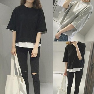 ใหม่เสื้อยืดลำลองสำหรับผู้หญิง