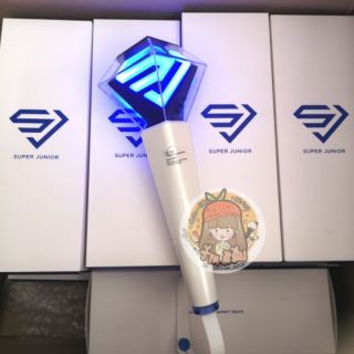 (พร้อมส่ง) แท่งไฟ​ SUPER JUNIOR​ OFFICIAL LIGHT STICK FAN LIGHT​ V.2 ของแท้