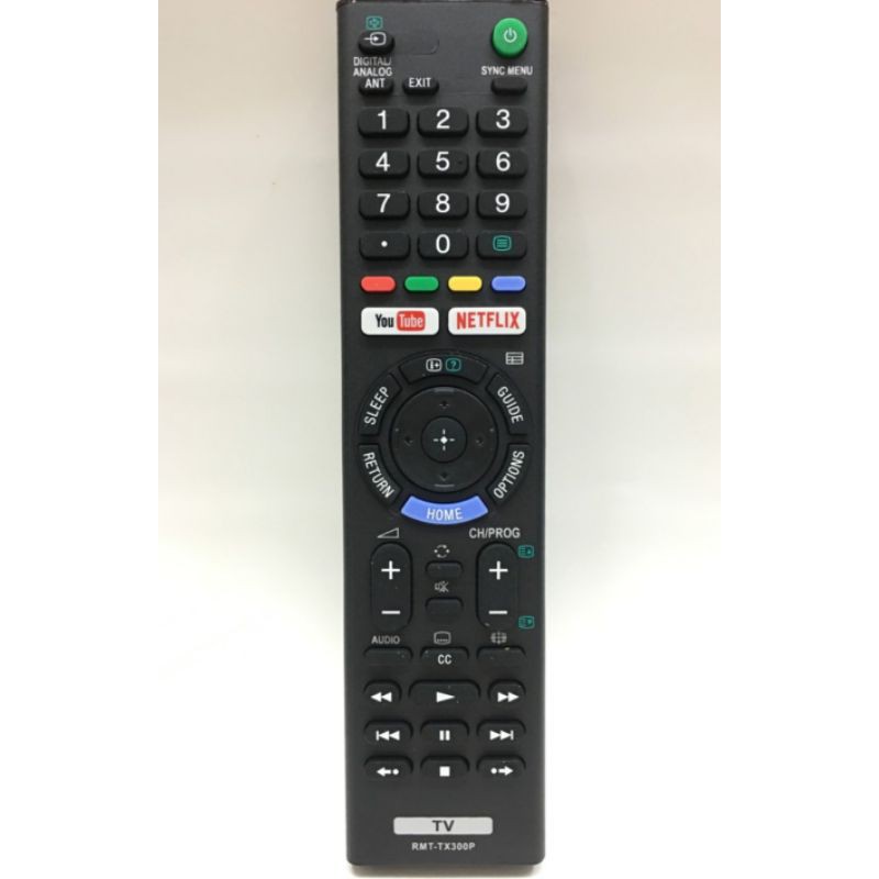 รีโมตทีวีโซนี่สมาททีวี รุ่น RM -TX 300 P สามารถใช้แทนได้ทุกรุ่น