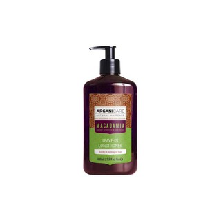 Arganicare Macadamia Leave-in Conditioner For Dry &amp; Damaged Hair 400 ml.