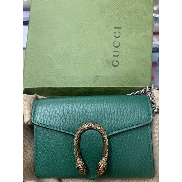 Gucci small wallet Dionysus with short chain