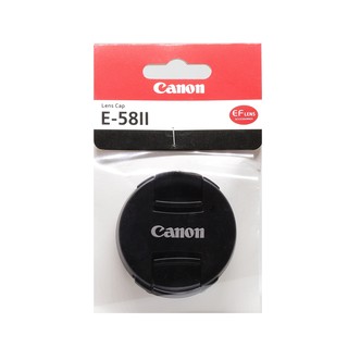 ฝาปิดเลนส์ Canon 58 mm