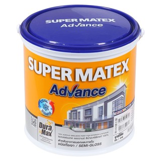 สีน้ำทาภายนอก TOA SUPERMATEX BASE A กึ่งเงา 1GL