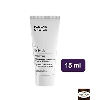 【 ลดสูงสุด 100 โค้ด OBSEP100 】PAULAS CHOICE :: ขนาดทดลอง The Unscrub สครับทำความสะอาดผิว ด้วยเม็ดบีดส์โฮโฮบาทรงกลม