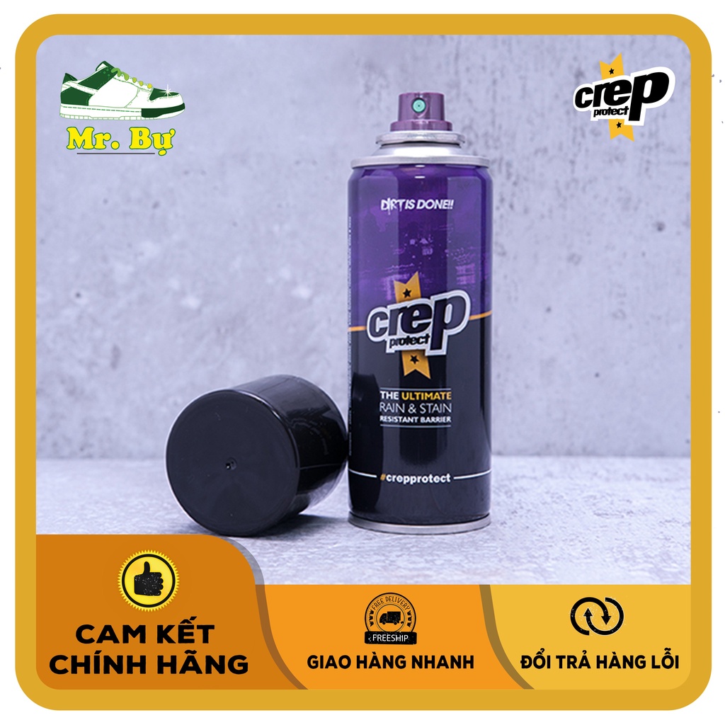 Crep Protect Spray 200ml นาโน รองเท้ากันน้ําและปกป้องเปียกหรือสกปรกในรูปแบบสเปรย์