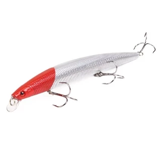 SYFishing 1Pcs ยาวเหยื่อตกปลา Minnow 18 ซม.26.5g Swimbait Bass Wobbler ลอย Topwater เหยื่อ Treble Hook ประดิษฐ์