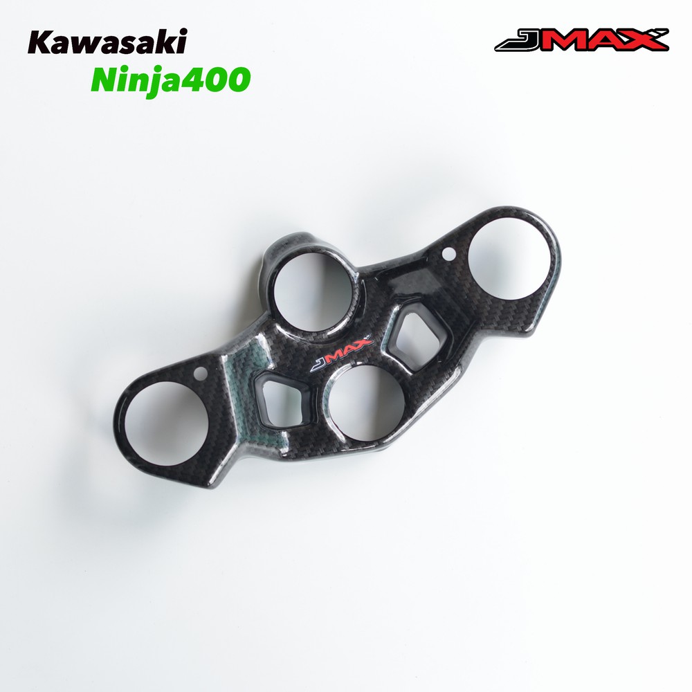 ครอบแผงคอบน ตรงรุ่น Kawasaki Ninja 400 ลายฟิล์มคาร์บอน 6D