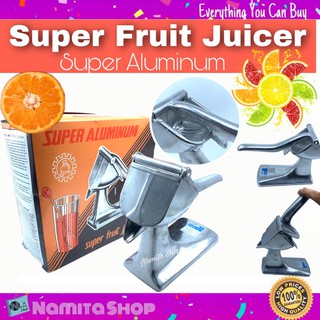 Super Fruit Juicer เครื่องคั้นน้ำผลไม้ คั้นน้ำส้ม คั้นน้ำผลไม้ แบบคันโยก ขนาดใหญ่ Super Aluminum แบบมืออาชีพ