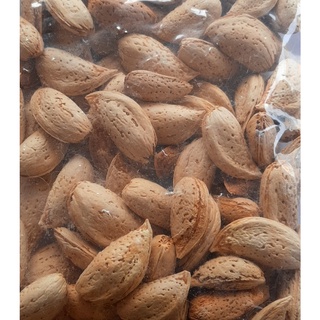 ขายส่ง เมล็ดอัลมอนด์ Almond ราชินีแห่งถั่ว ตะกูลถั่ว ธัญพืช ต้นไม้ ผลไม้เล็ก ๆ พืชเศรษฐกิจ มะม่วงหิมพานต์ 50 เมล็ด