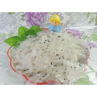 ข้าวแคบ ยำข้าวเกรียบ 20บาทพร้อมยำประกอบอาหารทานได้1-2คน พอดีมื้ออาหาร