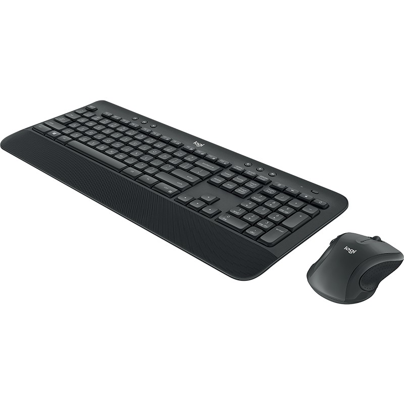 Logitech Wireless Keyboard and Mouse รุ่น MK545 Advanced แป้นภาษาไทย/อังกฤษ ของแท้ ประกันศูนย์ 1ปี เมาส์และคีย์บอร์ด Uog