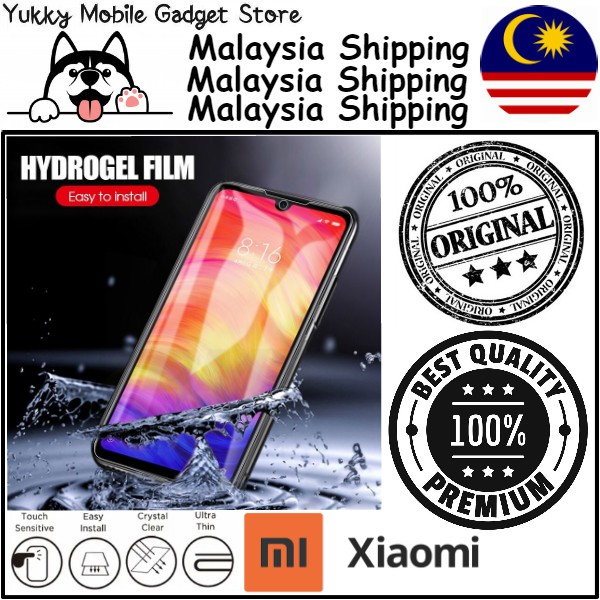 Xiaomi Mi Note 2 / Mi Note 3 / Mi Note 10 / Mi Note 10 Pro / Mi note 10 Lite ฟิล์มกันรอยหน้าจอ Hydro