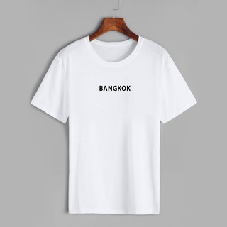 เสื้อยืดลาย BANGKOK แขนสั้น