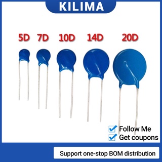 วาริสเตอร์ 7D471K 10D471K 14D471K 20D471K 7D391K 20D821K 20D391K 20D431K 14D431K 14D681K 20 ชิ้น