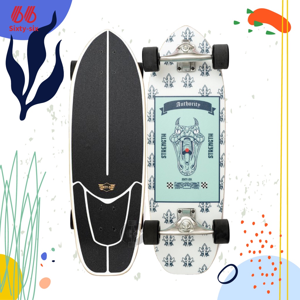 Sixty-Six Surfskate Authority 30.7" Summer Rays 2021