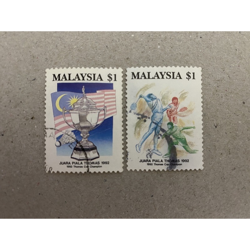 {JK} 1992 - Thomas Cup Champion 2V มือสอง