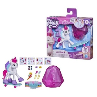 My Little Pony A New Generation Movie Crystal Adventure Zipp Storm with Surprise Accessories, Friendship Bracelet