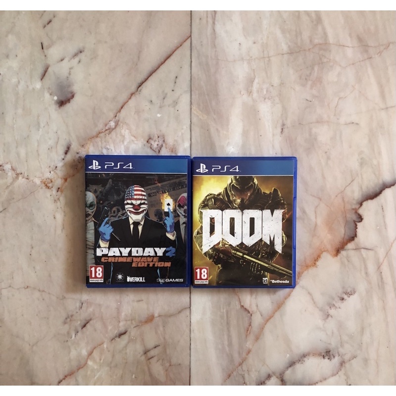 แผ่นเกม ps4 set guns (มือ2)