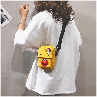 Elmo bag กระเป๋าสะพายข้างแฟชั่นลายเอลโม่