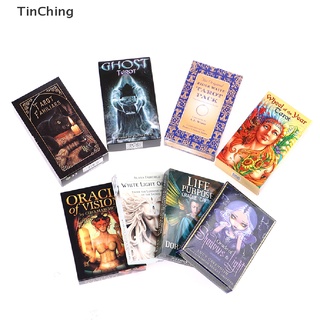 [TICHIN] ไพ่ทาโรต์ การ์ดเกม Oracle ครอบครัว ปาร์ตี้  เกมกระดาน ทำนายดวงชะตา [Hotsale]