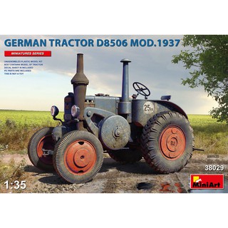 โมเดลประกอบ MiniArt 1/35 MI38029 German Tractor D8506 Mod. 1937