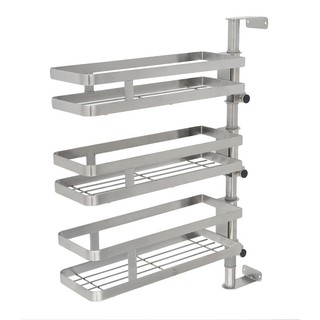 ✨ขายดี✨ ชั้นเข้ามุม สเตนเลส 3ชั้น KECH Tiny4 ชั้นวางของในครัว STAINLESS STEEL RORATING WALL SHELF KECH TINY 3-TIER